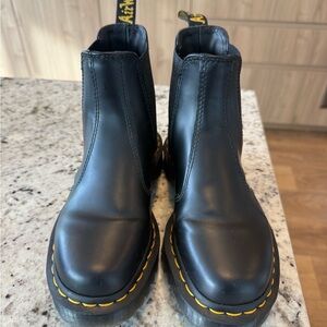 Dr. Martens Black Leather Boots